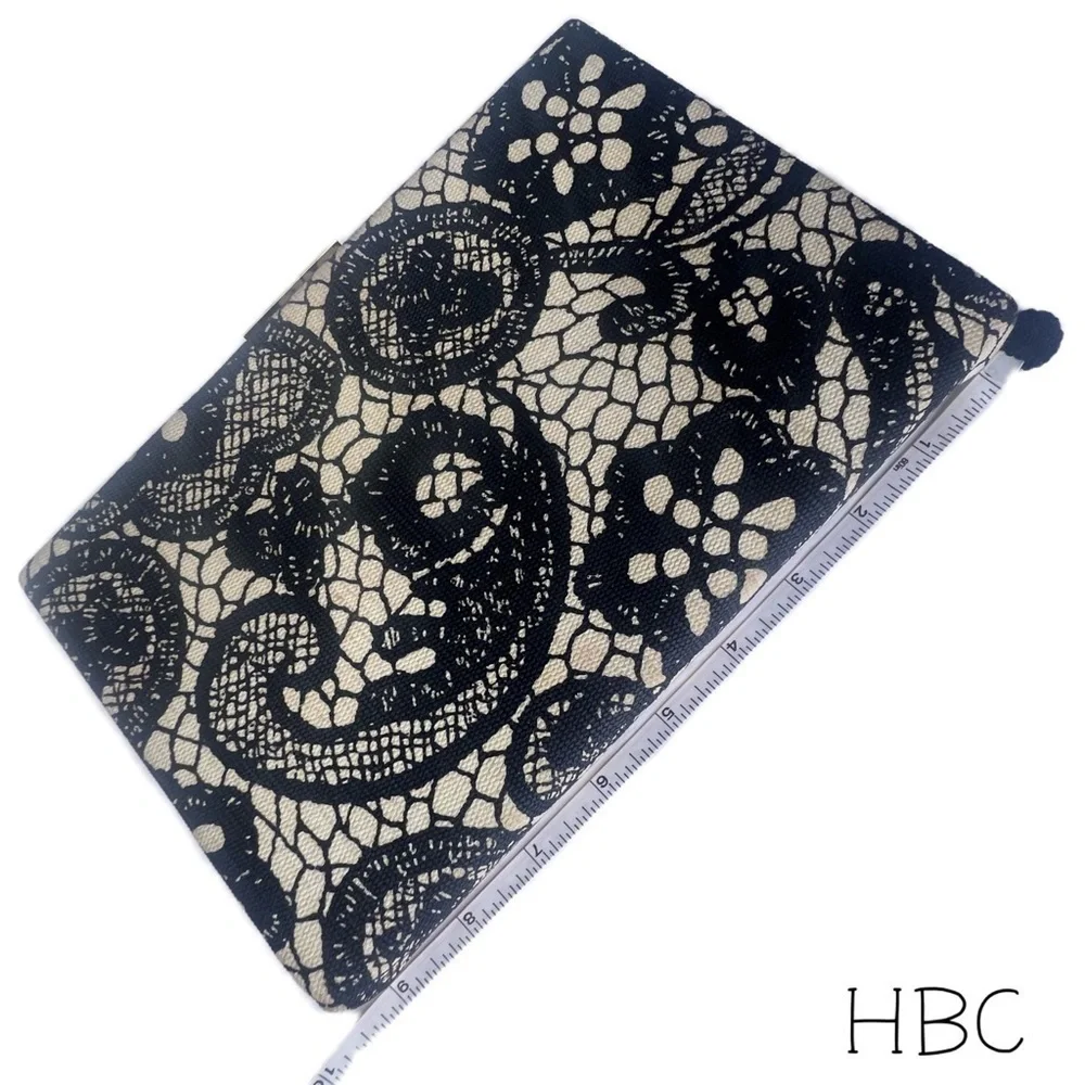 Kate Spade Y2K Lace New York Azalea Street Emanuelle, Spanish Book Clutch Bag